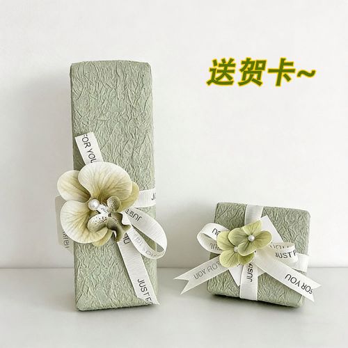 以石纹为笺，以蝴蝶兰为信 一份送给男友的高质感手作礼物
